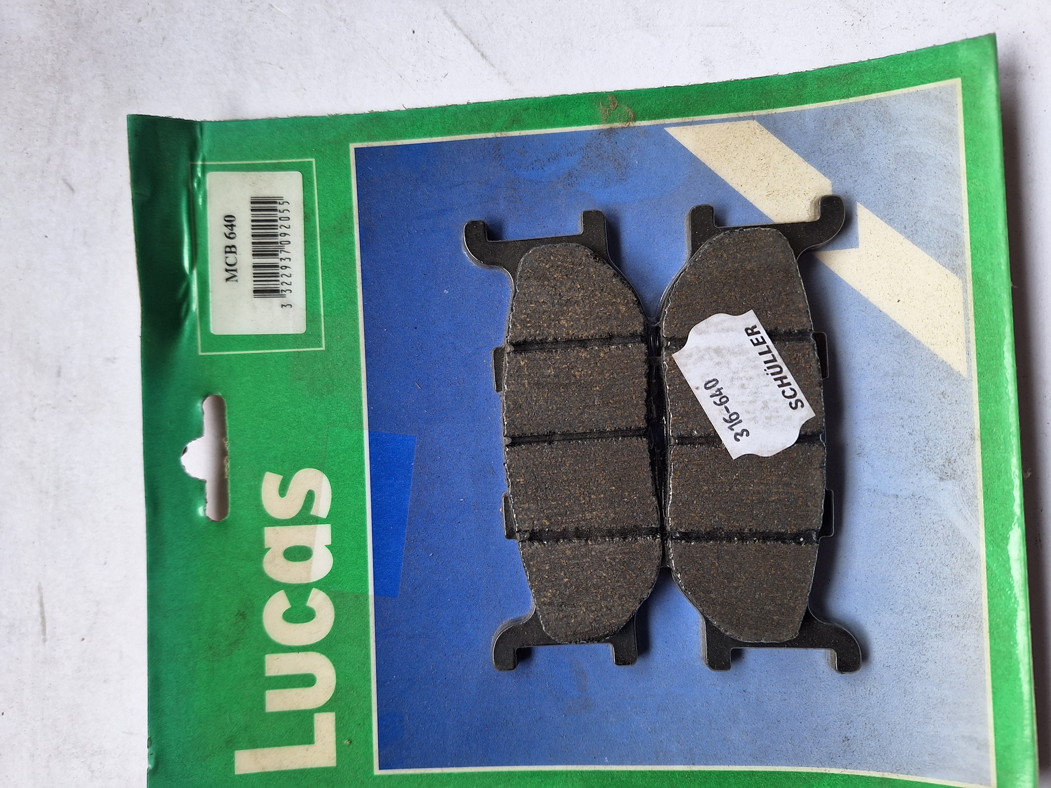 Bild von Lucas TRW  BREMSBELÄGE VO MCB 640 